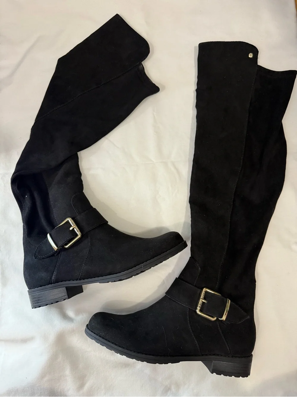 G by Guess over the knee suede boots